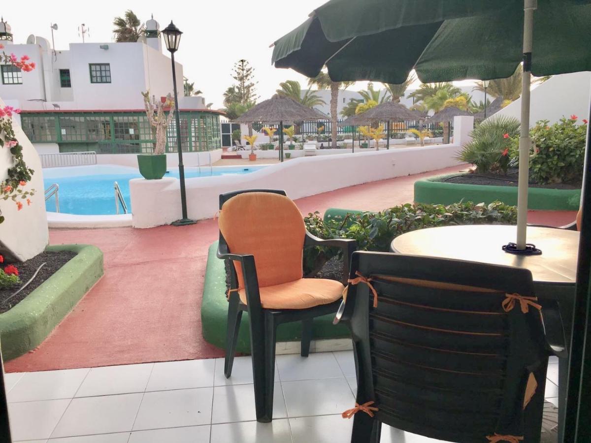Apt. Rus Playa Pocillos. Pool And Terrace. Lägenhet Tías Exteriör bild